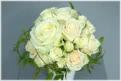 Brautstrauß mit creme Rosen